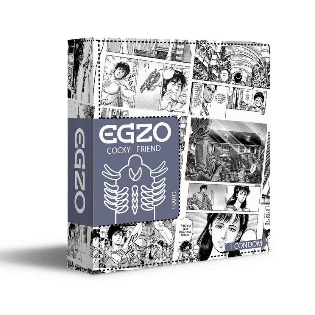 Prezerwatywy z fakturą wypustkami egzo ugly coyote