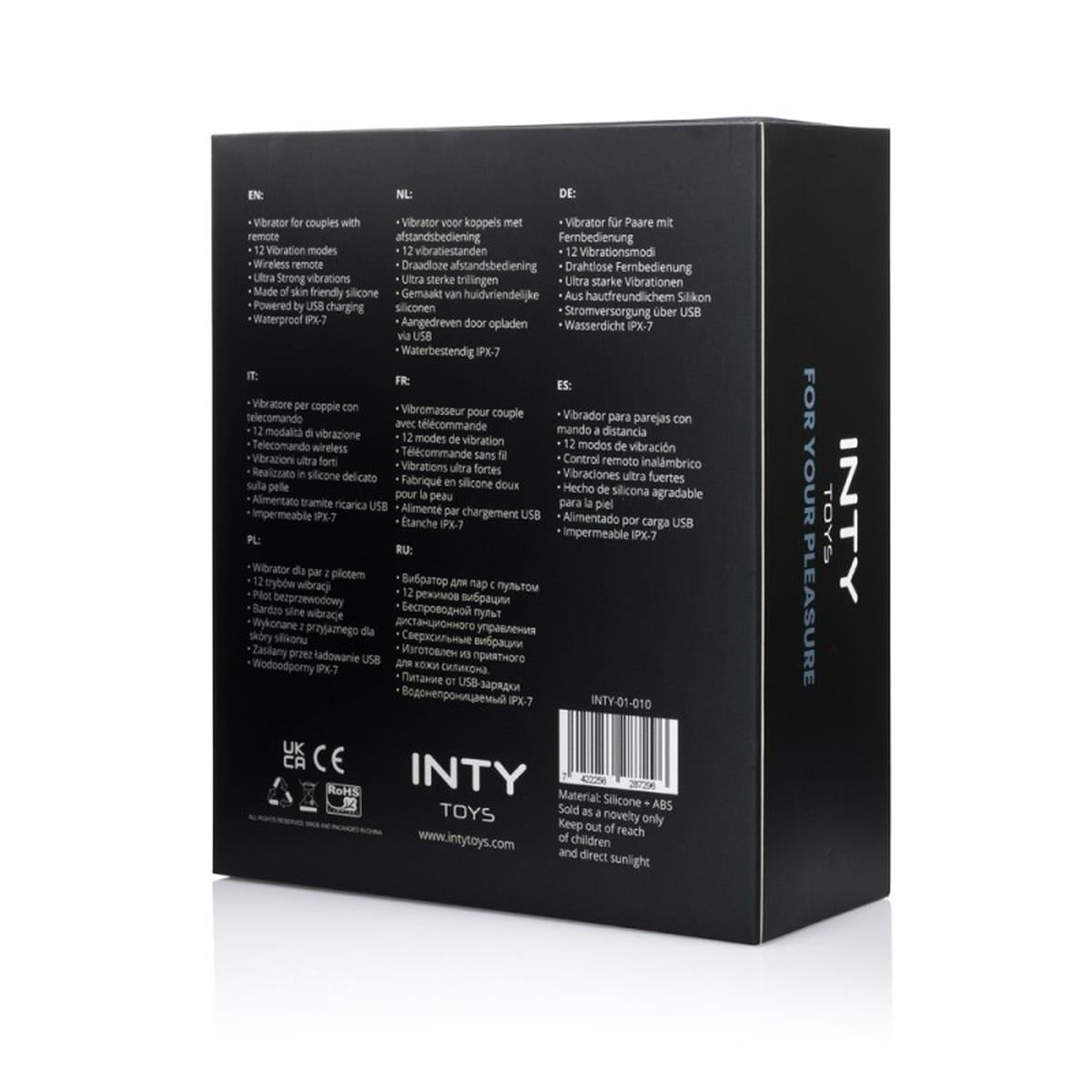 INTY Toys Switch – Wibrator dla Par z Pilotem